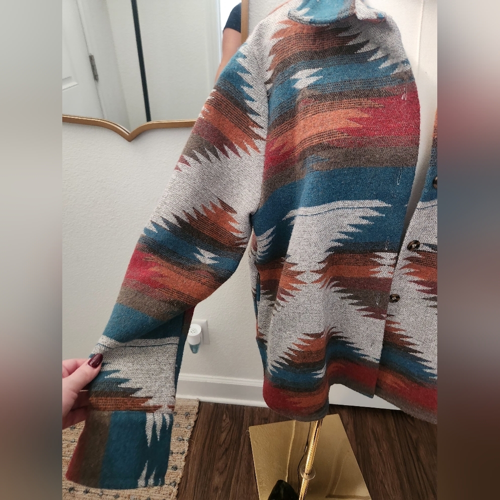 Aztec Print Jacket - image 2